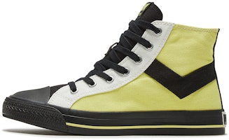 (Women) PONY High-Top Canvas 'Yellow Fashion Trend' 02W1SH25YW (Women) PONY High-Top Canvas 'Yellow Fashion Trend' 02W1SH25YW