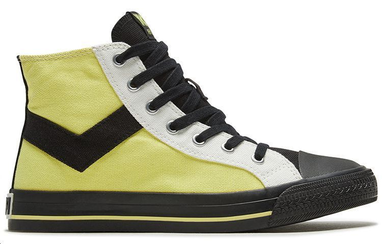 Order (W) PONY High-Top Canvas ''Gelber Modetrend'' 02W1SH25YW