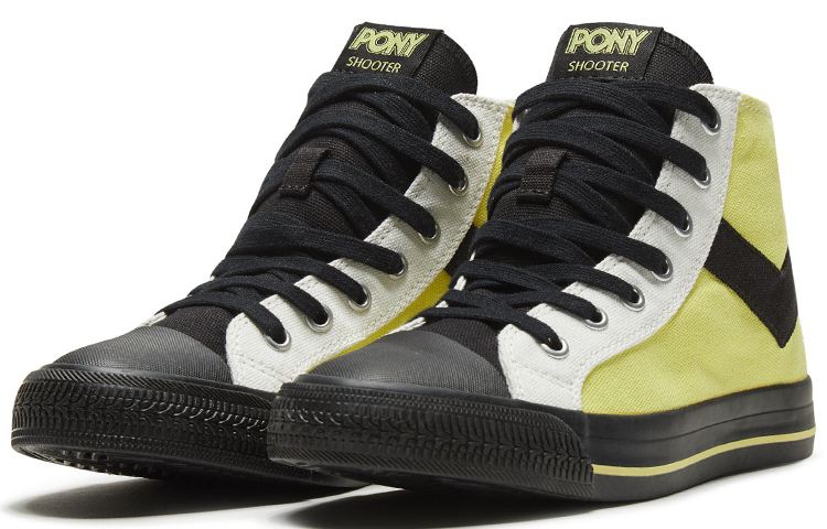 Lookbook (W) PONY High-Top Canvas ''Gelber Modetrend'' 02W1SH25YW
