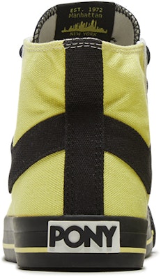 (Women) PONY High-Top Canvas 'Yellow Fashion Trend' 02W1SH25YW Shop (Women) PONY High-Top Canvas 'Yellow Fashion Trend' 02W1SH25YW