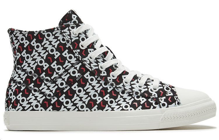 (W) PONY High-Top Printed Canvas 'White' 圖 2
