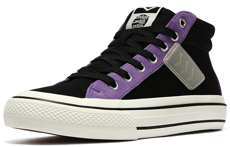 (W) PONY High-Top Sneaker 'Black Purple' 圖 2