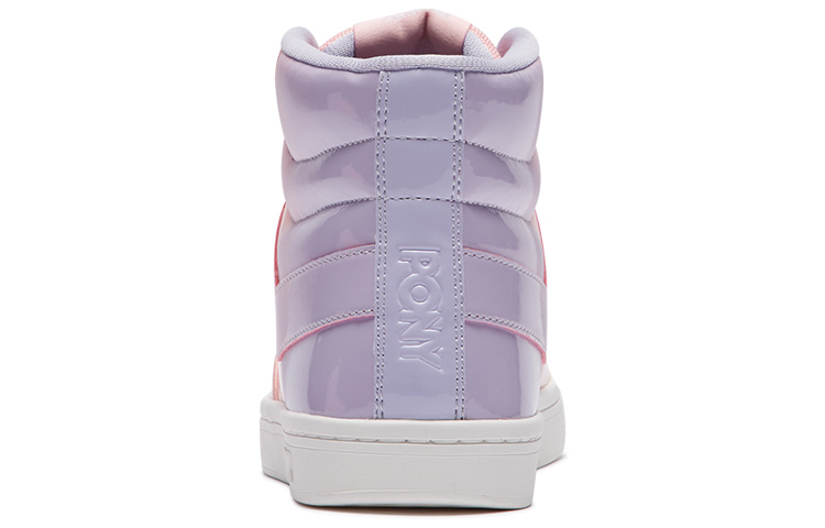 (W) PONY High Skateboard Shoes Pink/Red 圖 5