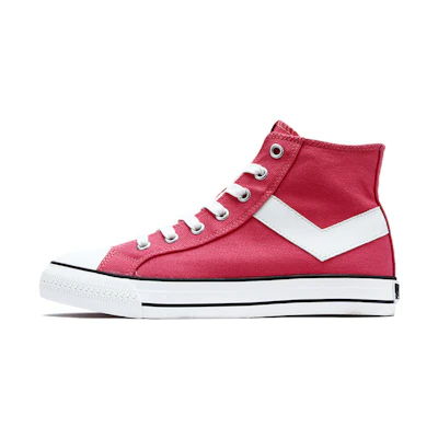 (W) PONY High-top Canvas 'Coral Red'