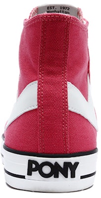 (W) PONY Zapatillas Altas de Lona 'Rojo Coral' 93W1SH10CR Purchase (W) PONY Zapatillas Altas de Lona 'Rojo Coral' 93W1SH10CR