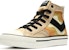 (W) PONY High-Top Kanvas 'Patchwork Tea Brown' 13W1SH10UB