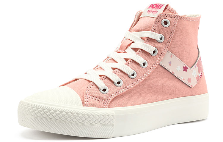 (W) PONY High-Top Canvas 'Pink' 圖 2