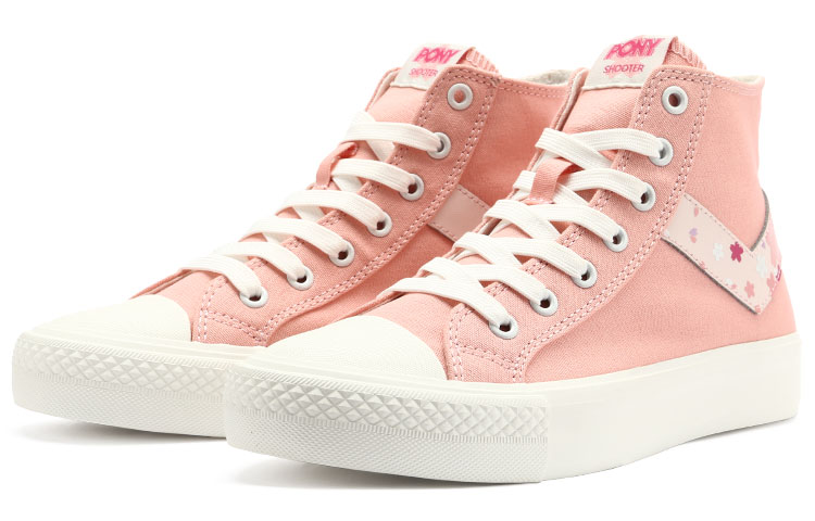 (W) PONY High-Top Canvas 'Pink' 圖 3
