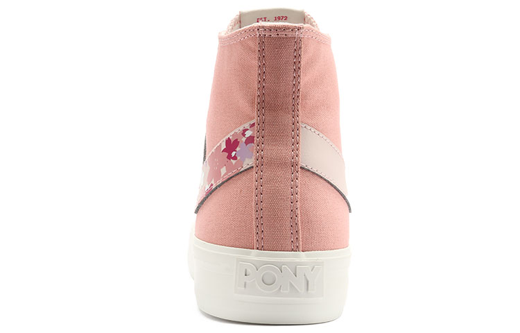 (W) PONY High-Top Canvas 'Pink' 圖 5