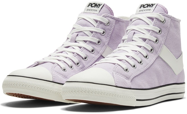 (W) PONY High-Top Retro Kanvas 'Pink Purple' Retro 02W1SH02PP Order (W) PONY High-Top Retro Kanvas 'Pink Purple' Retro 02W1SH02PP