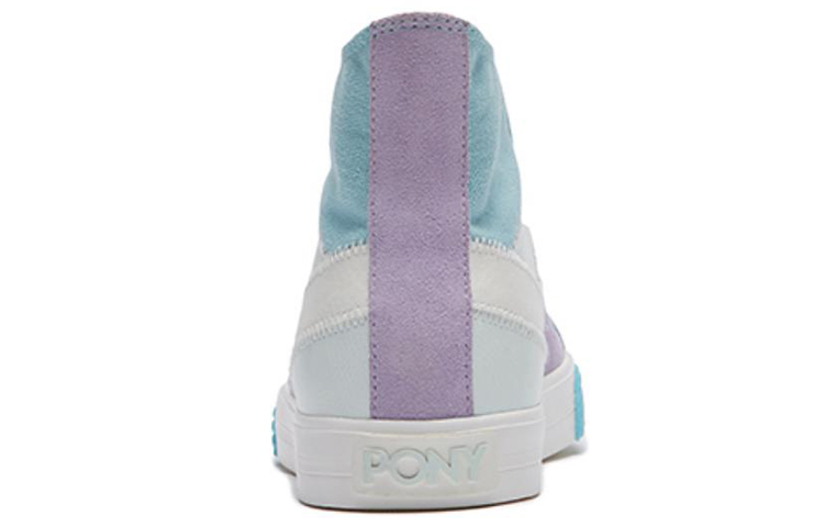 (W) PONY Leisure High-Top Board Shoes Blue 圖 4