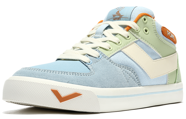 (W) PONY Low-Top Sneaker 'Fashion Patchwork Washed Blue' 圖 2