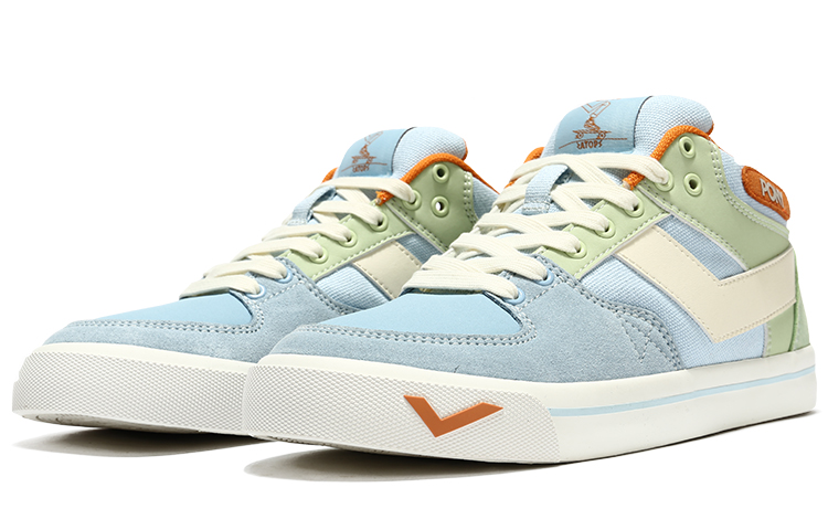 (W) PONY Low-Top Sneaker 'Fashion Patchwork Washed Blue' 圖 3