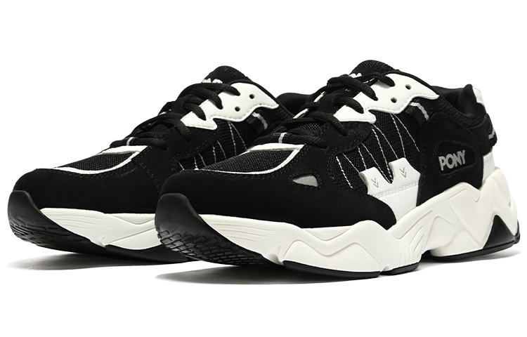 (W) PONY Low Top 'Black White' 圖 3