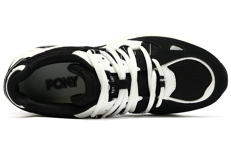 (W) PONY Low Top 'Black White' 圖 4