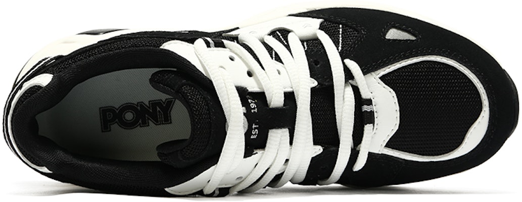 (W) PONY Low Top 'Hitam Putih' 13W1MD07BK Shop (W) PONY Low Top 'Hitam Putih' 13W1MD07BK