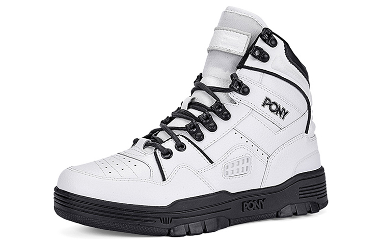 (W) PONY M100 High 'Retro Basketball Black White' 圖 2
