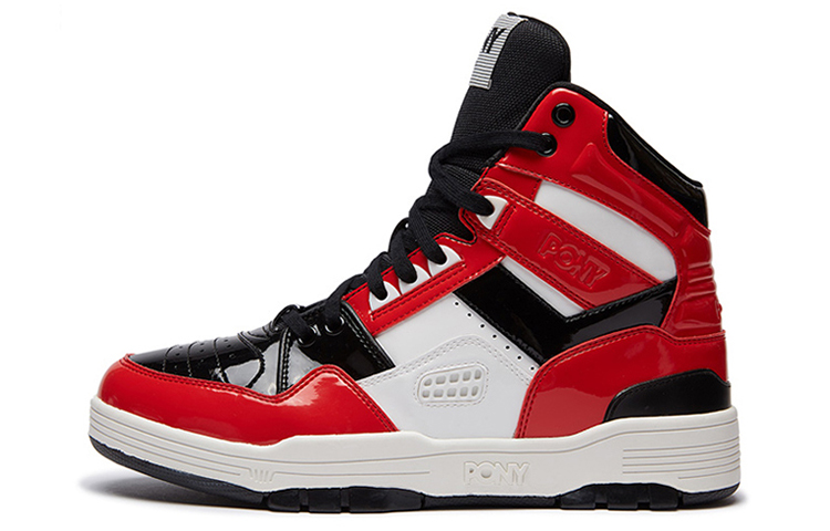 (W) PONY M100 High White/Red