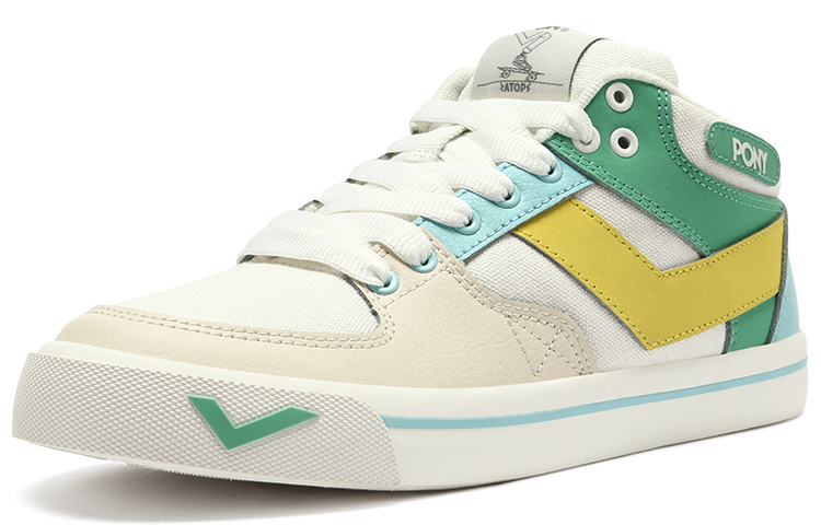(W) PONY Mid-Top Casual Sneakers 'Spliced Trendy Matcha Green' 圖 2