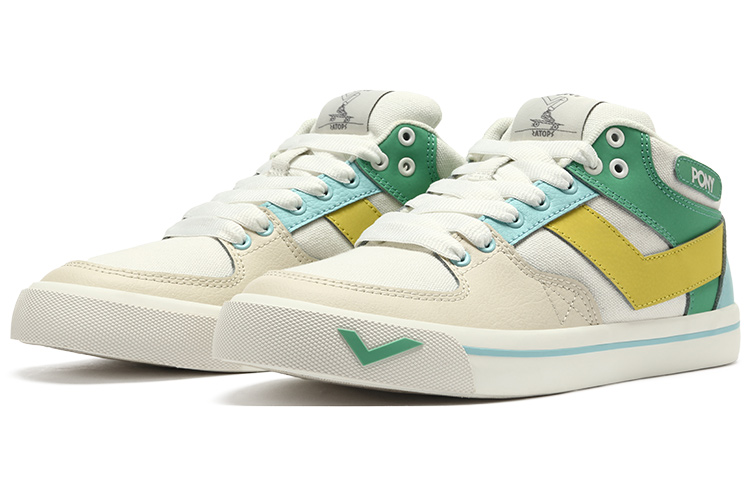 (W) PONY Mid-Top Casual Sneakers 'Spliced Trendy Matcha Green' 圖 3