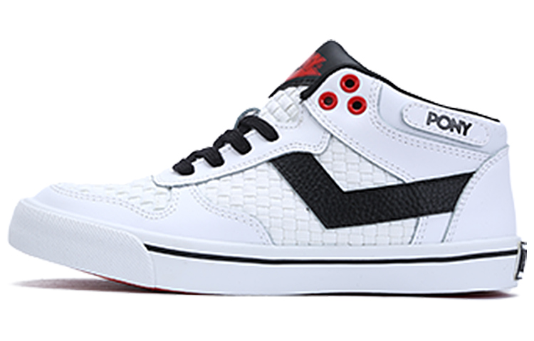 (Women) PONY Mid Top Skate Shoe 'White' 93W1AT03RW