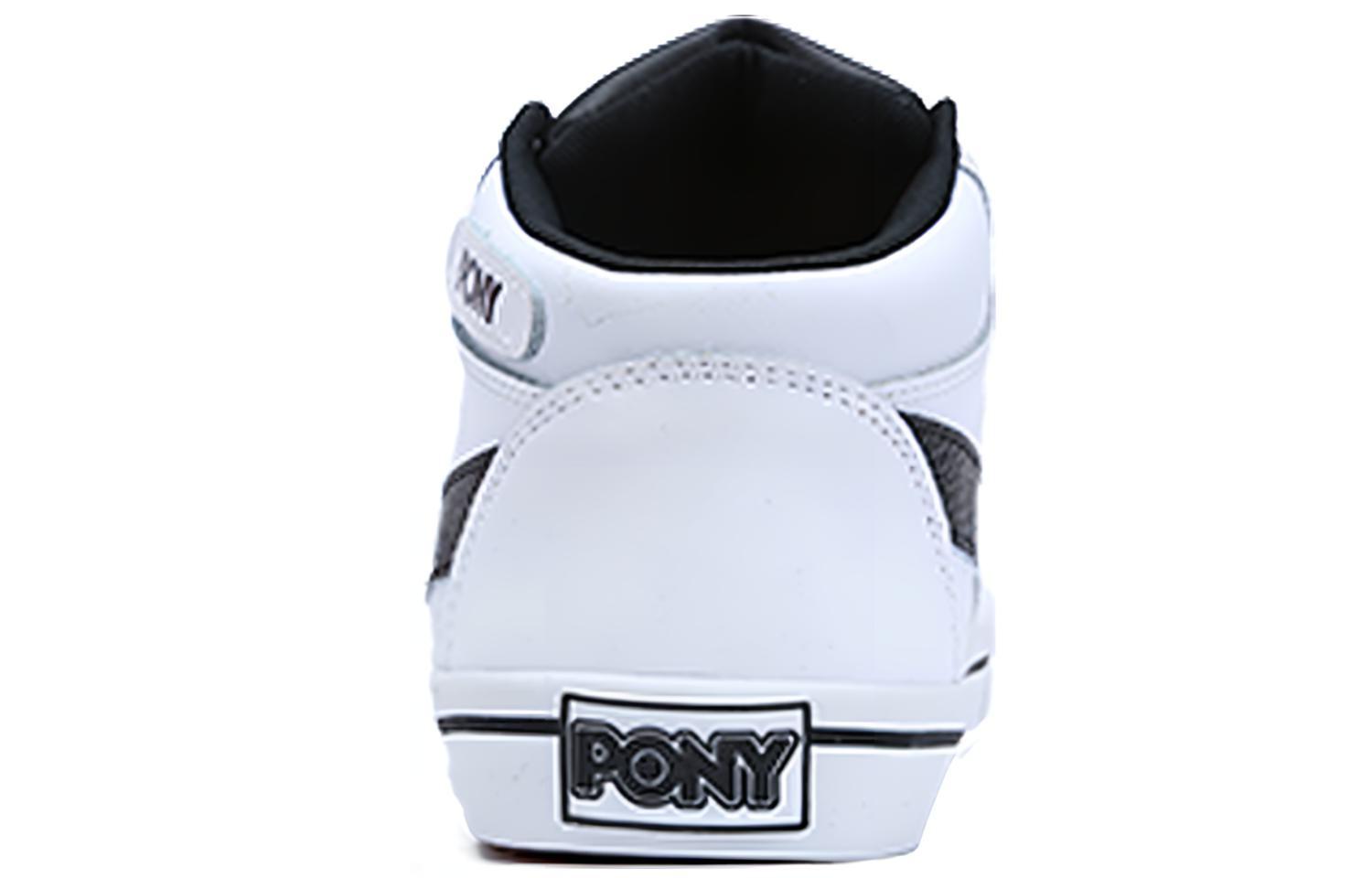 Purchase (W) PONY 中帮滑板鞋'白色' 93W1AT03RW