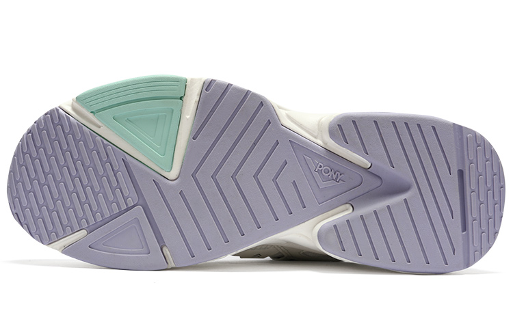 (W) PONY Modern-3 'Retro Simple Dad Shoe White Grey Purple' 圖 5