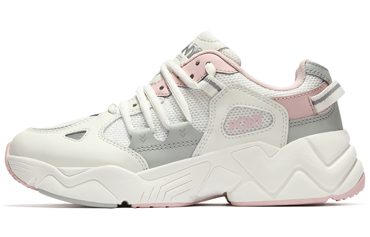 (W) PONY Modern-3 'White Grey Red'
