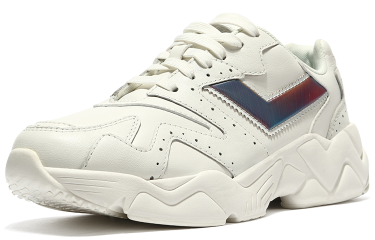 (W) PONY Retro Casual Patchwork 'Dad Shoe White' 圖 2