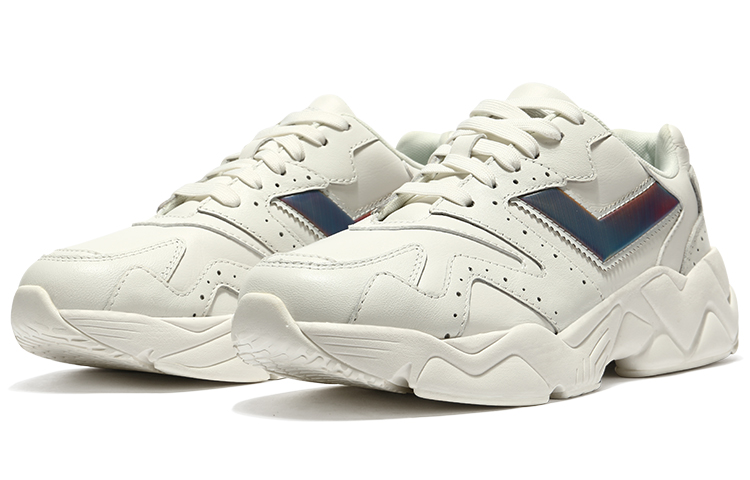 (W) PONY Retro Casual Patchwork 'Dad Shoe White' 圖 3