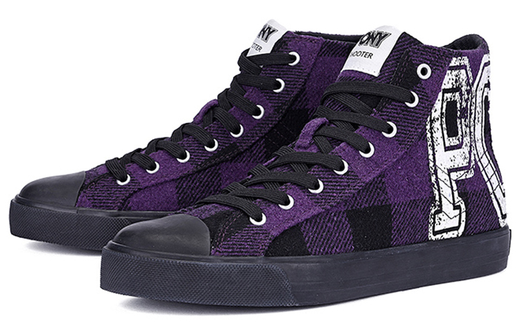(W) PONY Shooter 'Black Purple Checkerboard' 圖 3