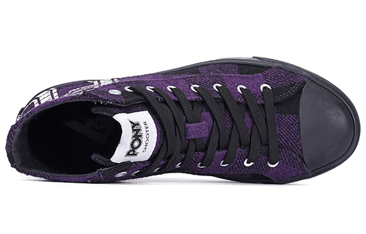 (W) PONY Shooter 'Black Purple Checkerboard' 圖 4