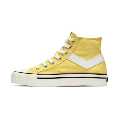 (W) PONY Shooter 'Yellow CMFT High-Top Canvas'