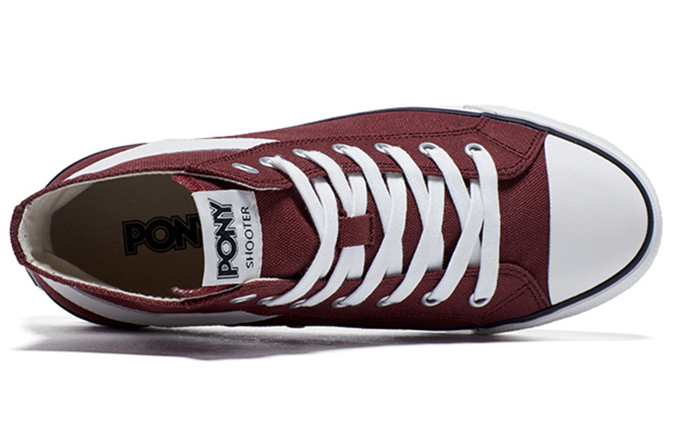 (W) PONY Shooter High 'Burgundy' 圖 4
