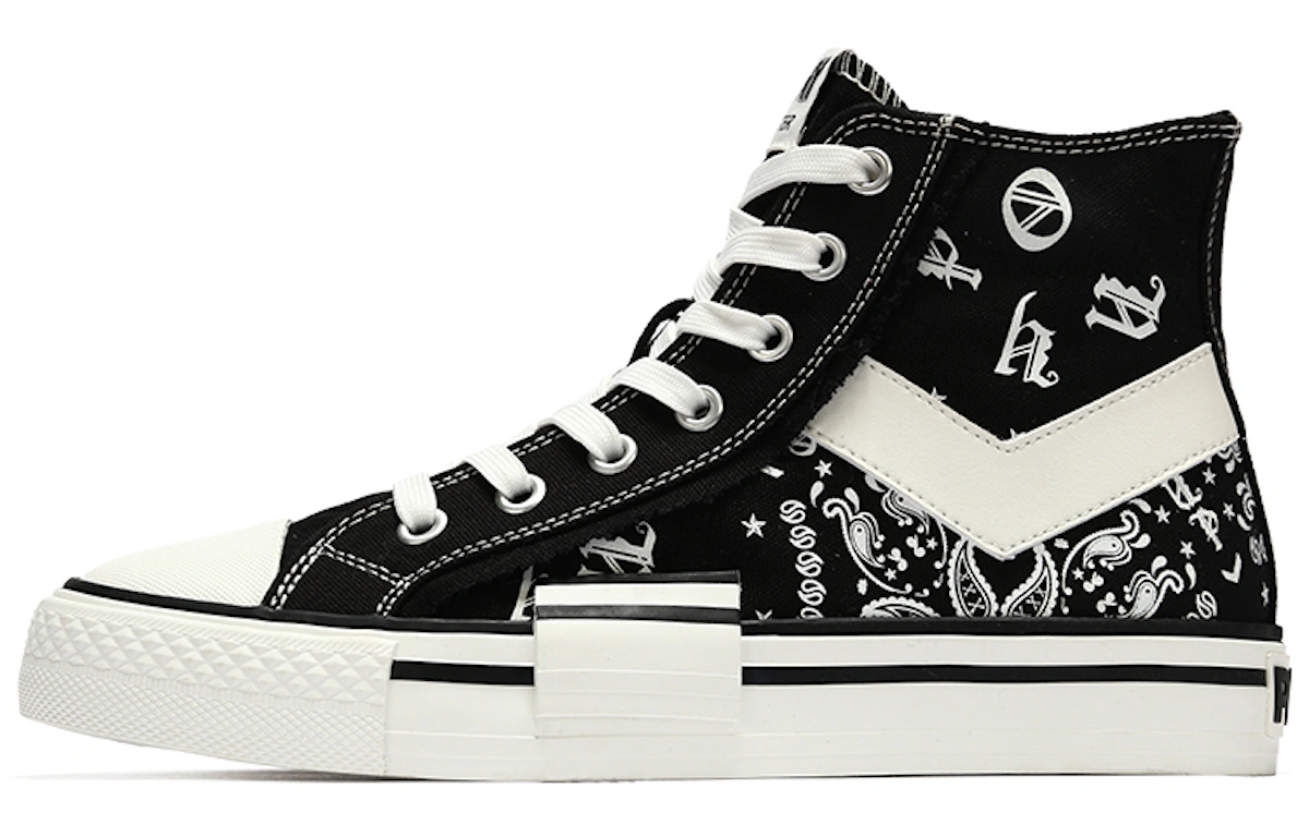 (Women) PONY Shooter High 'Fashion Cashew Flower - Black'