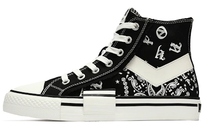 (Women) PONY Shooter High 'Fashion Cashew Flower - Black'