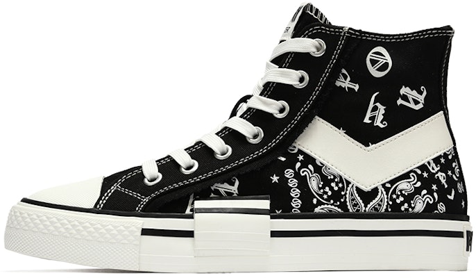 (W) PONY Shooter High 'Moda Flor de Anacardo - Negro' 21W1SH01BK Buy (W) PONY Shooter High 'Moda Flor de Anacardo - Negro' 21W1SH01BK