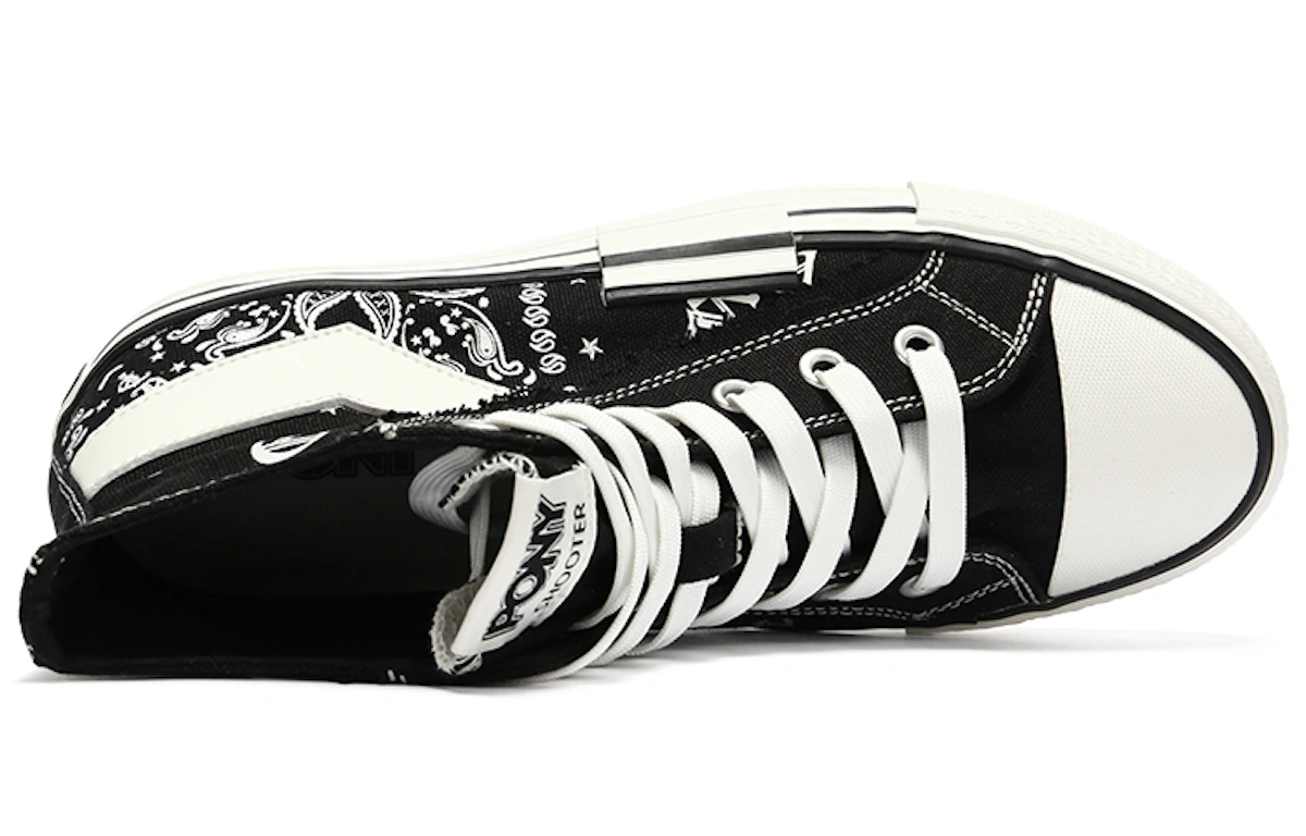 (Women) PONY Shooter High 'Fashion Cashew Flower - Black'