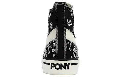 (Women) PONY Shooter High 'Fashion Cashew Flower - Black'