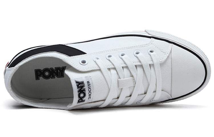(W) PONY Shooter Low 'White Black' 圖 4
