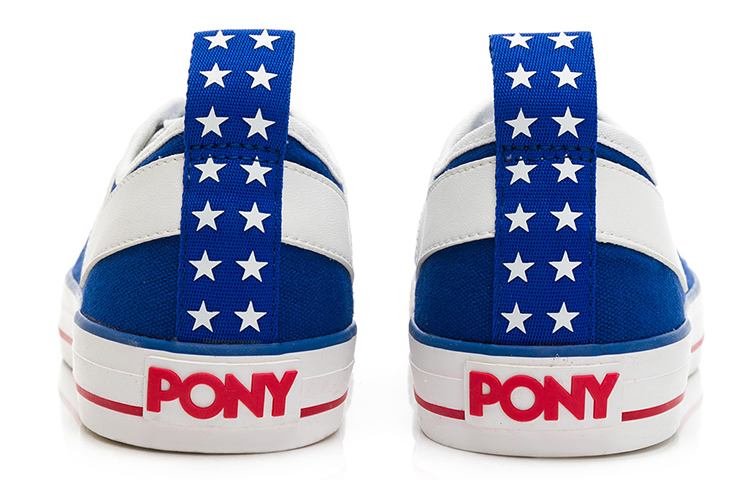 (W) PONY Shooter Low Canvas 'Blue White' 圖 4