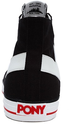 (Women) PONY Shooter Retro Hi 'Black Canvas' 91W1SH01BK Purchase (Women) PONY Shooter Retro Hi 'Black Canvas' 91W1SH01BK