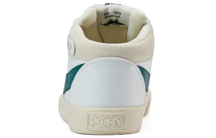 (W) PONY Skate Shoes Low 'Patchwork Blue Green' 圖 5