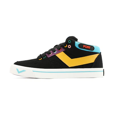 (W) PONY Skateboarding Sneaker 'Black Colorblock'