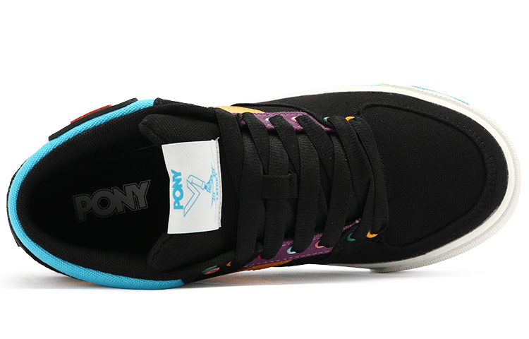 (W) PONY Skateboarding Sneaker 'Black Colorblock' 圖 4