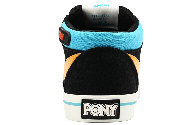 (W) PONY Skateboarding Sneaker 'Black Colorblock' 圖 5