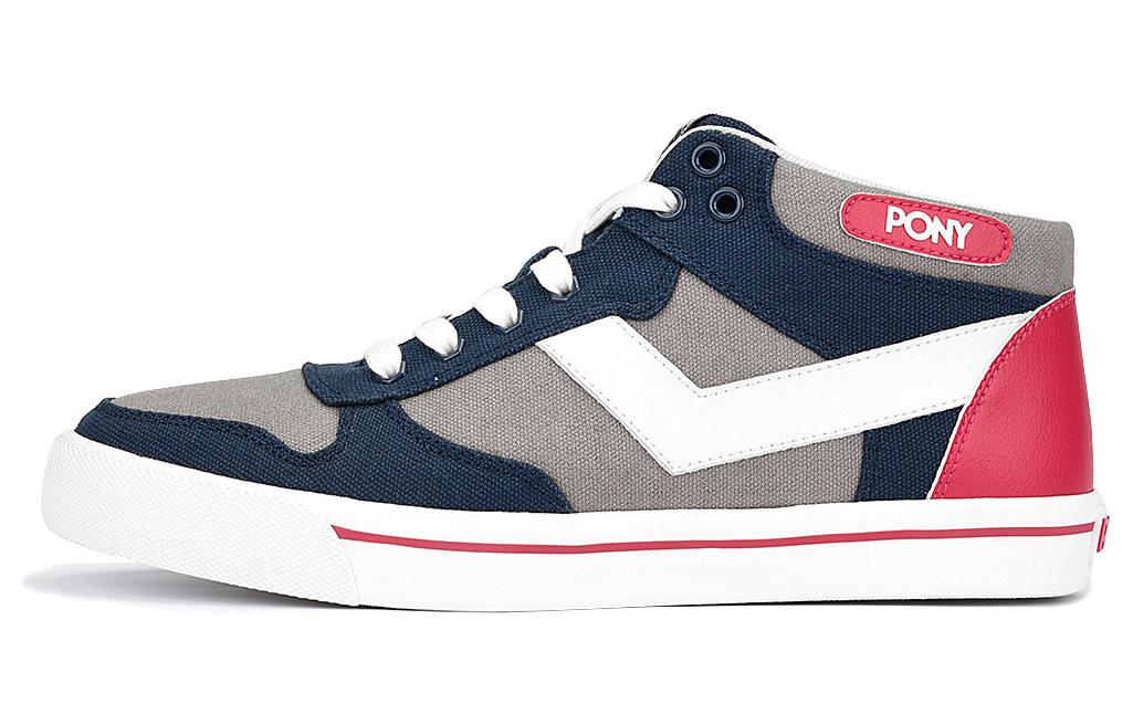(Women) PONY Top 'Grey Blue' 93W1AT05DB