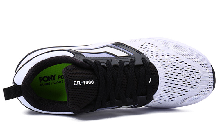 (W) PONY Trainers 'Black White' 圖 4