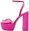 Buy (W) Prada 135mm Sandal Platform Satin Pink Begonia 1XP48B_049_F0638_F_135