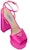 (W) Prada 135mm Sandal Platform Satin Pink Begonia 1XP48B_049_F0638_F_135